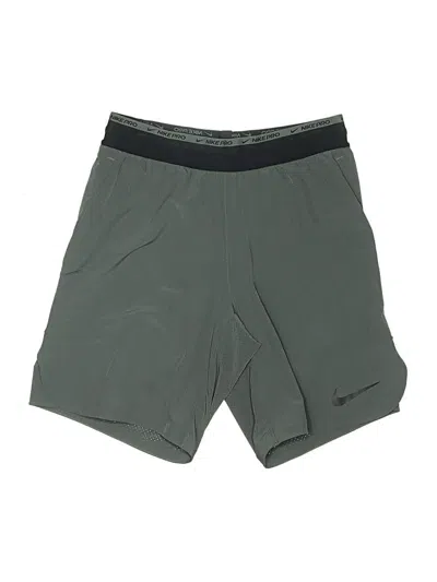 Pre-owned Nike Kids' Athletic Shorts In Green