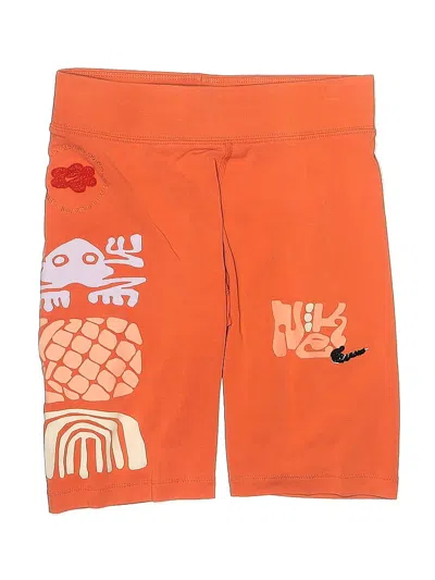 Pre-owned Nike Athletic Shorts In Orange