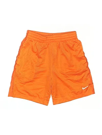 Pre-owned Nike Kids' Athletic Shorts In Orange