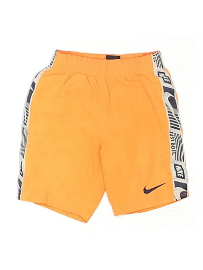 Pre-owned Nike Kids' Athletic Shorts In Orange