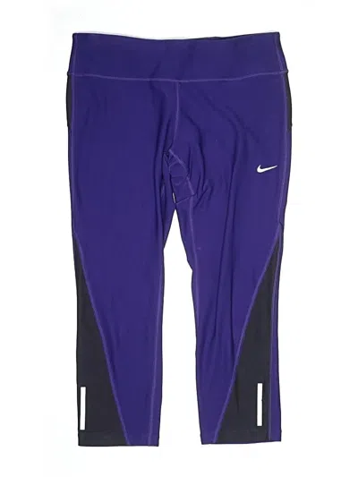 Pre-owned Nike Athletic Shorts In Purple