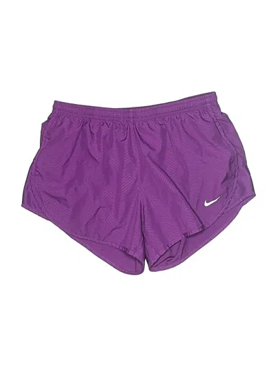 Pre-owned Nike Athletic Shorts In Purple