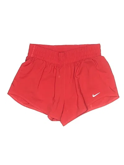 Pre-owned Nike Athletic Shorts In Red