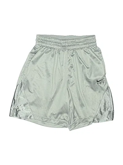 Pre-owned Nike Kids' Athletic Shorts In Silver