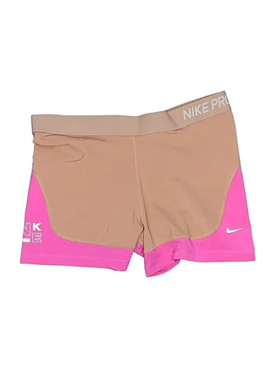 Pre-owned Nike Athletic Shorts In Tan