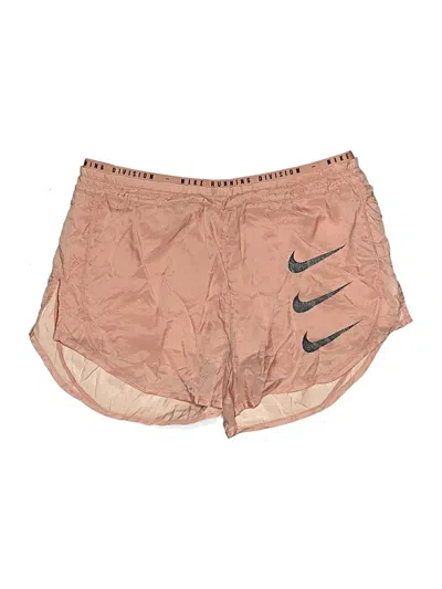 Pre-owned Nike Athletic Shorts In Tan