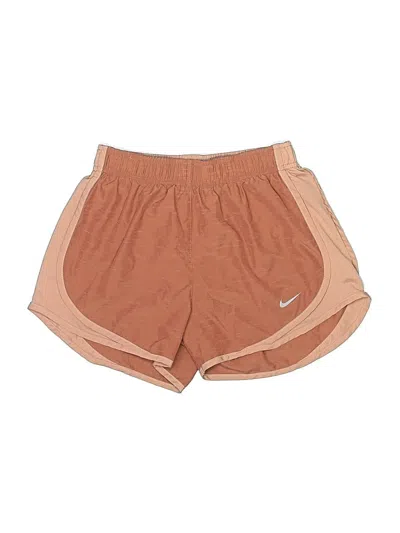 Pre-owned Nike Kids' Athletic Shorts In Tan