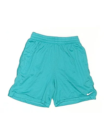 Pre-owned Nike Kids' Athletic Shorts In Teal
