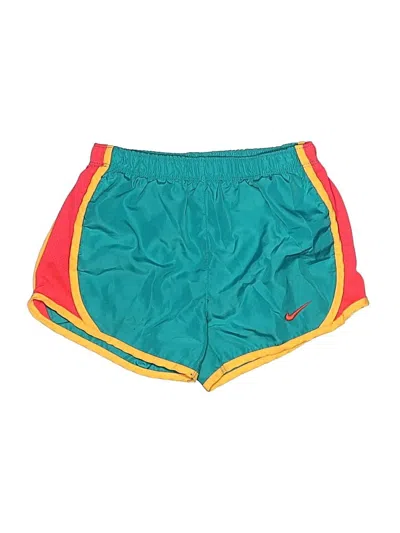 Pre-owned Nike Kids' Athletic Shorts In Teal