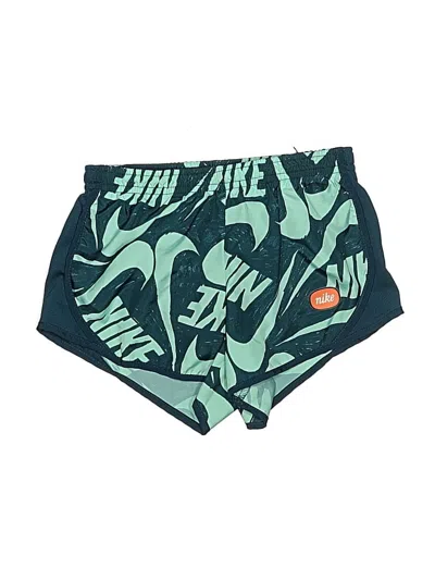 Pre-owned Nike Kids' Athletic Shorts In Teal