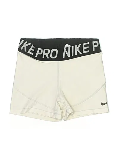 Pre-owned Nike Athletic Shorts In White