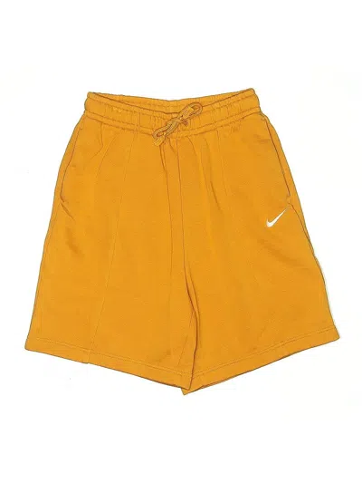 Pre-owned Nike Athletic Shorts In Yellow
