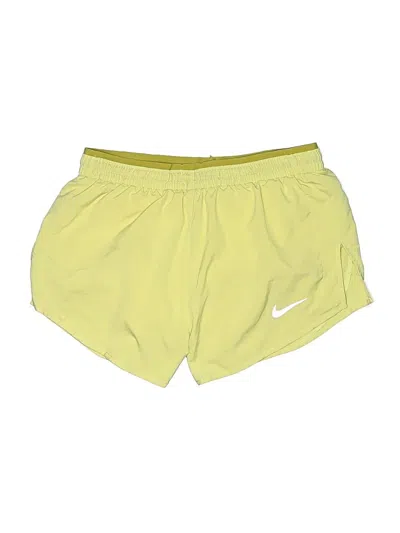 Pre-owned Nike Athletic Shorts In Yellow