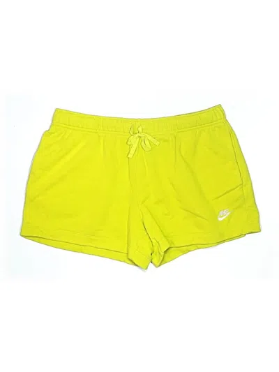 Pre-owned Nike Athletic Shorts In Yellow