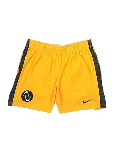 Pre-owned Nike Kids' Athletic Shorts In Yellow