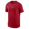 Nike Atlanta Braves City Connect  Men's Mlb T-shirt In Red