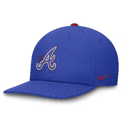 Nike Atlanta Braves City Connect Pro  Men's Dri-fit Mlb Adjustable Hat In Blue