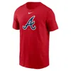 Nike Atlanta Braves Fuse Large Logo  Men's Mlb T-shirt