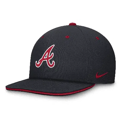 Nike Atlanta Braves Primetime Pro  Men's Dri-fit Mlb Adjustable Hat In Blue