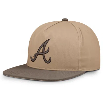 Nike Atlanta Braves Statement  Men's Mlb Adjustable Hat In Brown