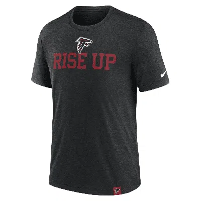 Nike Atlanta Falcons Blitz  Men's Nfl T-shirt In Black