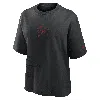 Nike Women's Black Atlanta Falcons Boxy T-shirt In Black