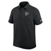 Nike Atlanta Falcons City Pride Sideline  Men's Dri-fit Nfl Polo In Black