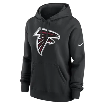 Nike Atlanta Falcons Club  Women's Nfl Pullover Hoodie In Black