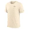 Nike Cream Arizona Cardinals Glory Tri-blend T-shirt In Brown