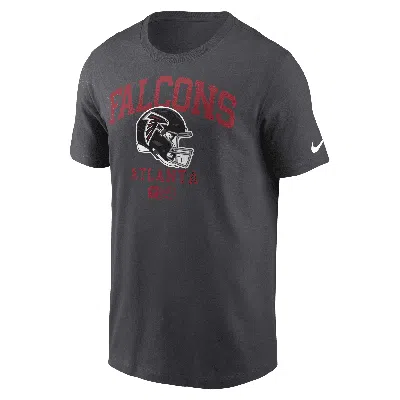 Nike Atlanta Falcons Helmet Essential  Men's Nfl T-shirt In Grey