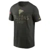 Nike Atlanta Falcons Salute To Service Sideline Primary Edge  Men's Dri-fit Nfl T-shirt In Green