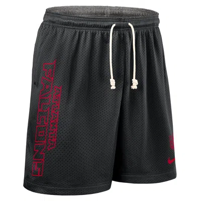 Nike Atlanta Falcons Sideline Reversible Menâs  Men's Dri-fit Nfl Shorts In Black