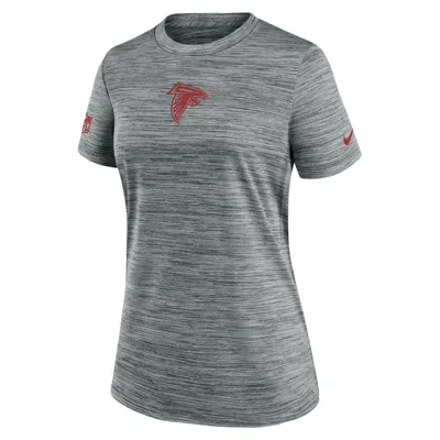 Nike Atlanta Falcons Sideline Team Issue Velocity  Women's Dri-fit Nfl T-shirt