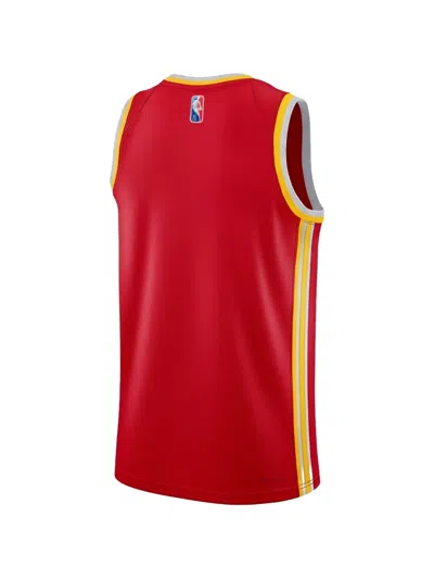 Nike Atlanta Hawks Diamond Icon Edition Tank Top In Red