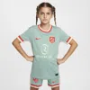 Nike Atlético Madrid 2024/25 Stadium Away Big Kids'  Dri-fit Soccer Replica Jersey In Green