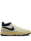Nike Attack Prm Panelled Leather Sneakers In Neutrals