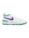 Nike Attack Sneaker In White Hyper Grape