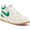 Nike Attack Sp Panelled Sneakers In Ivory/pine Green