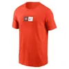 Nike Auburn Campus Logo Swoosh  Men's College T-shirt In Orange