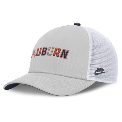 Nike Auburn Legacy Basketball Rise  Unisex College Trucker Adjustable Hat In Gray