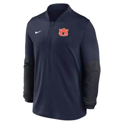 Nike Auburn  Men's Dri-fit College 1/2-zip Top In Multi