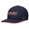Nike Men's Navy Auburn Tigers 2025 On-field Pro Dri-fit Adjustable Hat In Blue