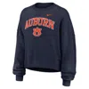 Nike Navy Auburn Tigers Oversized Phoenix Arch Pullover Sweatshirt In Blue