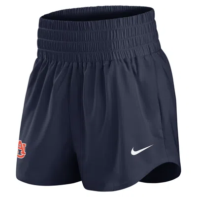 Nike Auburn Primary Logo One  Women's Dri-fit College Shorts In Blue