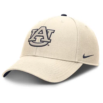 Nike Auburn Primetime Rise  Men's Dri-fit College Trucker Adjustable Hat In Brown