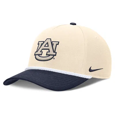 Nike Auburn Primetime Rope 2-tone Rise  Unisex College Adjustable Hat In Brown