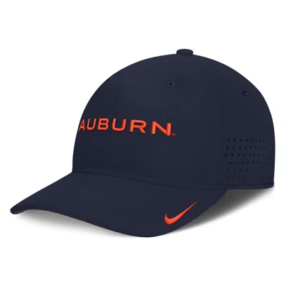 Nike Auburn Sideline Club Gameday  Men's Dri-fit College Hat In Blue