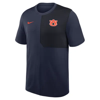 NIKE AUBURN SIDELINE COACH  MEN'S DRI-FIT COLLEGE TOP,1015865400