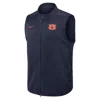 Nike Auburn Victory  Men's Therma-fit College Full-zip Vest In Blue