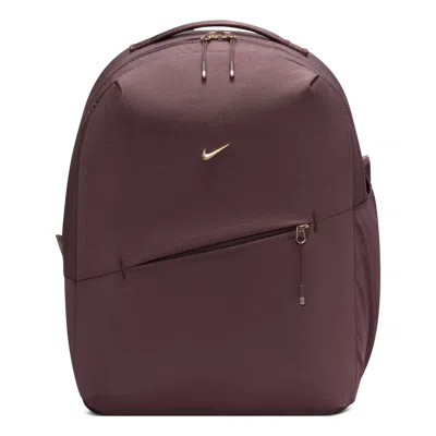 Nike Aura Backpack 'tattoo Light Transparent Gold' In Brown